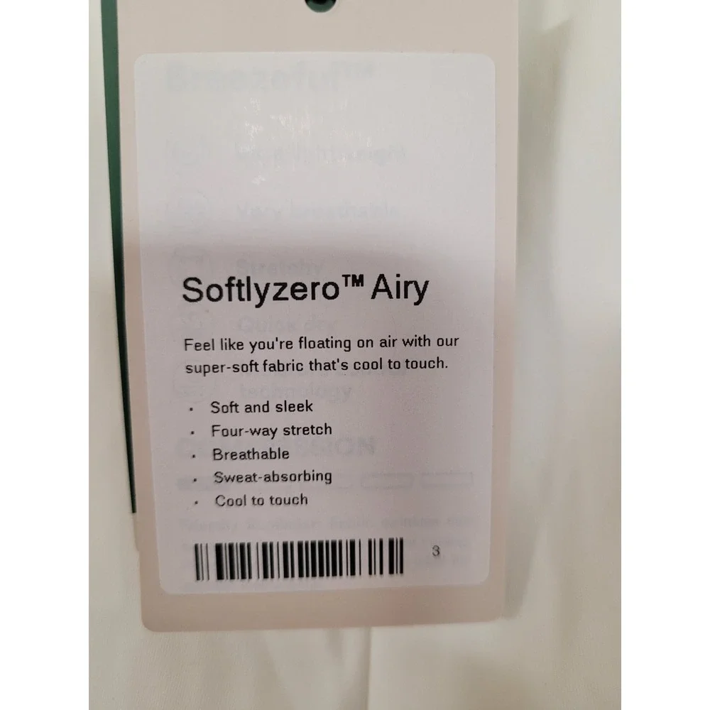 Halara Softlyzero Airy 2-in-1 Shorts White High Waisted Athletic XL Long NWT - Picture 3 of 7